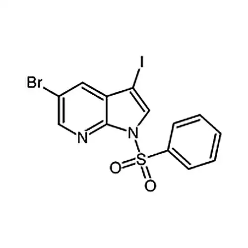5-溴-3-碘-1-(苯基磺酰基)-1H-吡咯并[2,3-b]吡啶