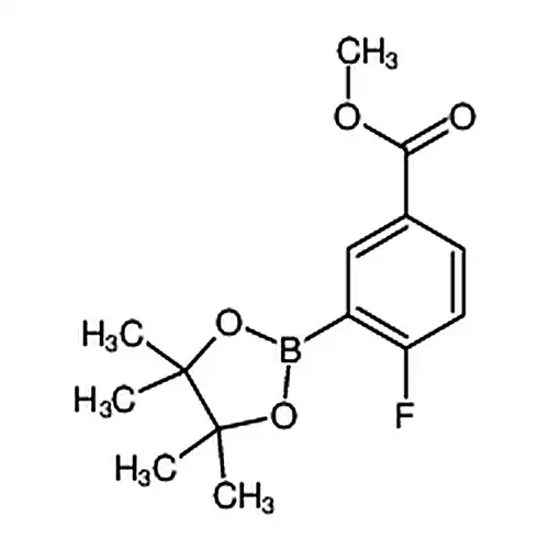 4-氟-3-(4,4,5,5-四甲基-1,3,2-二氧杂硼杂环戊烷-2-基)苯甲酸甲酯