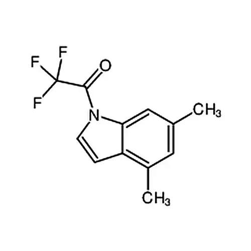 1-(4，6-二甲基-1H-吲哚-1-基)-2，2，2-三氟乙酮