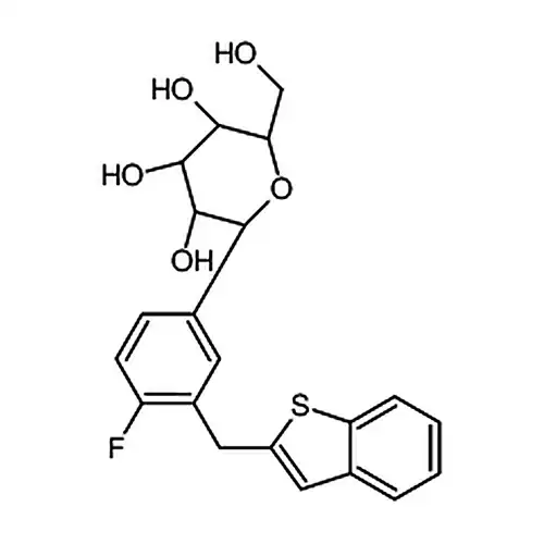 (2S,3R,4R,5S,6R)-2-(3-(苯并[b]噻吩-2-基甲基)-4-氟苯基)-6-(羟甲基)四氢-2H-吡喃-3,4,5-三醇