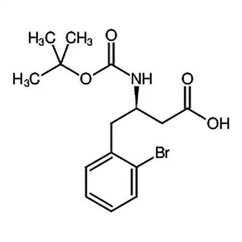 boc-(r)-3-氨基-4-(2-溴苯基)-丁酸