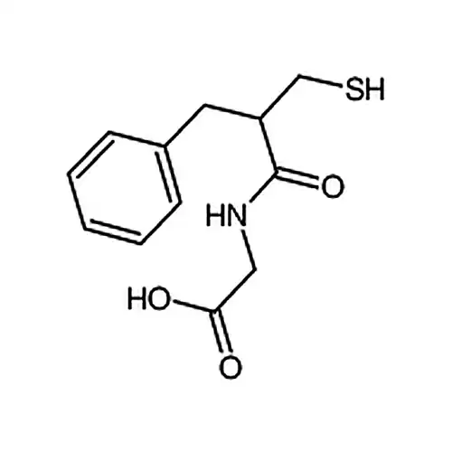 2-(2-苄基-3-巯基丙酰胺基)乙酸