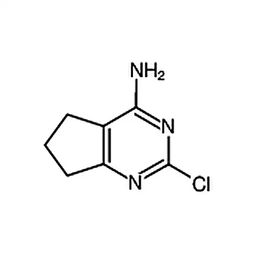 2-氯-6,7-二氢-5H-环戊二烯并[d]嘧啶-4-胺