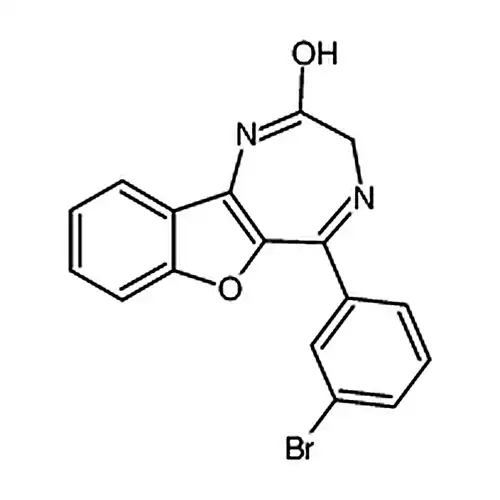 5-（3-溴苯基）-1，3-二氢-2H-苯并呋喃并[3，2-E] -1，4-二氮杂-2-酮