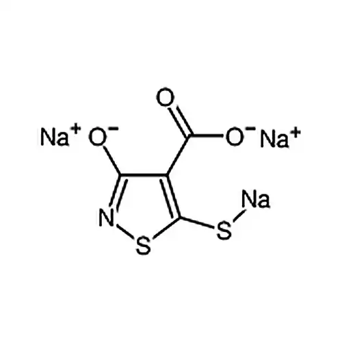 4-羧基-5-巯基-3-羟基-异噻唑三钠