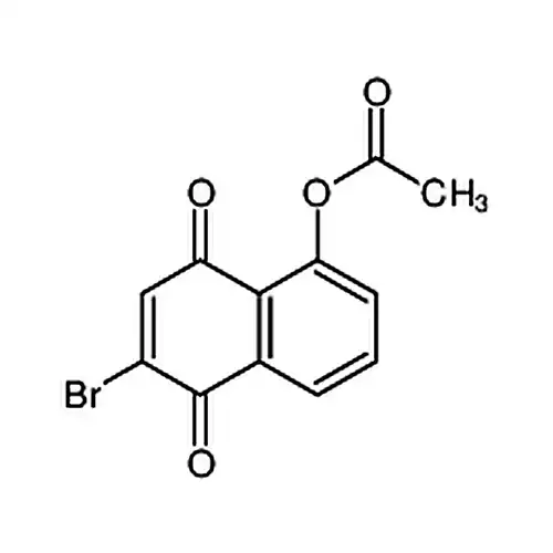 6-溴-5，8-二氧-5，8-二氢萘-1-基乙酸酯