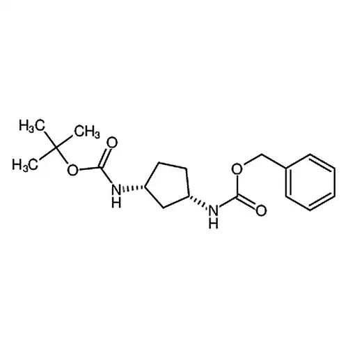 (1R,3S)-1-(Boc-氨基)-3-(Cbz-氨基)环戊烷