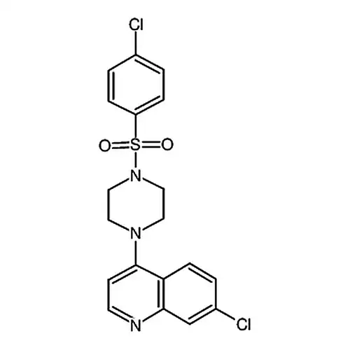 7-氯-4-(4-((4-氯苯基)磺酰基)-1-哌嗪基)喹啉