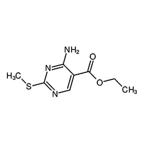 2-(甲硫基)-4-氨基嘧啶-5-甲酸乙酯