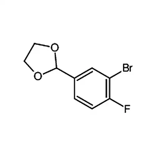 2-(3-溴-4-氟苯基)-1，3-二氧戊环