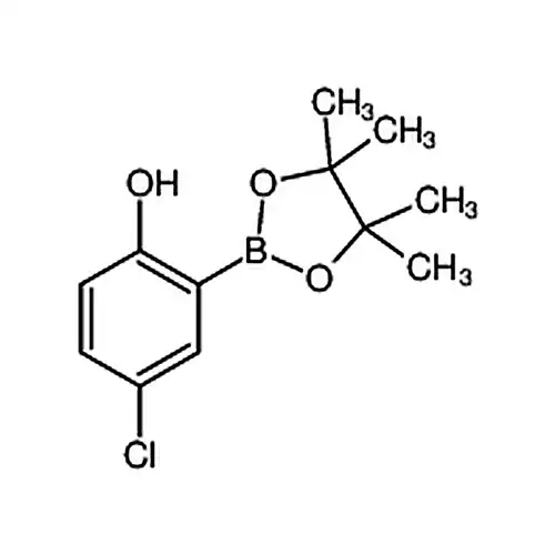 4-氯-2-(4,4,5,5-四甲基-1,3,2-二氧硼杂环戊烷-2-基)苯酚