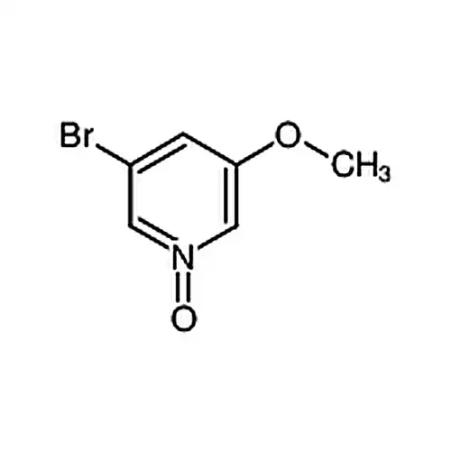 3-溴-5-甲氧基吡啶-1-氧化物
