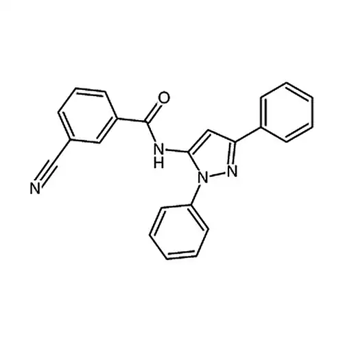 3-氰基-N-(1，3-二苯基吡唑-5-基)苯甲酰胺