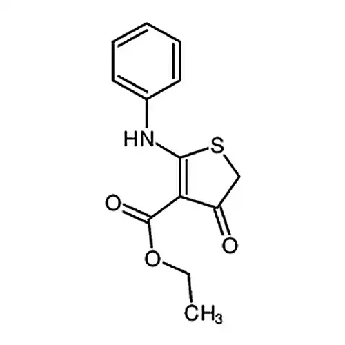 4-氧代-2-(苯基氨基)-4,5-二氢噻吩-3-羧酸乙酯