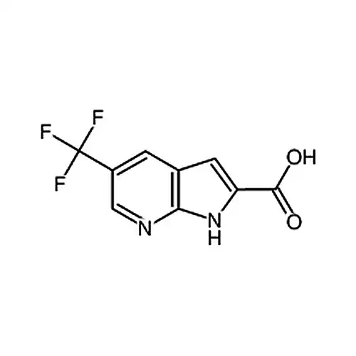 5-(三氟甲基)-1H-吡咯并[2，3-b]吡啶-2-羧酸