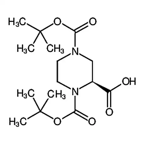 (S)-1,4-双(叔丁氧羰基)哌嗪-2-羧酸