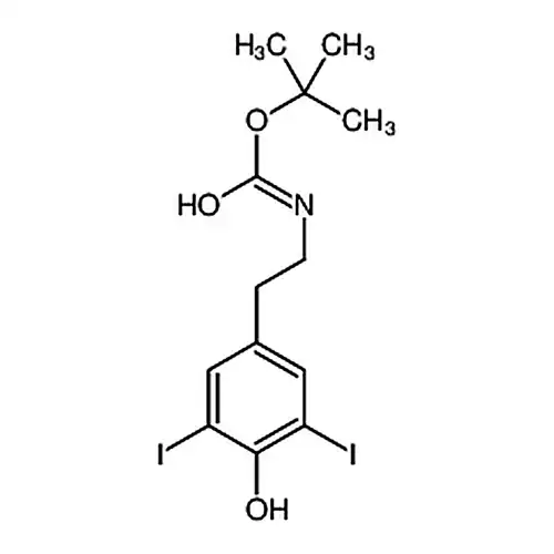 4-羟基-3,5 -二碘苯乙基氨基甲酸叔丁酯