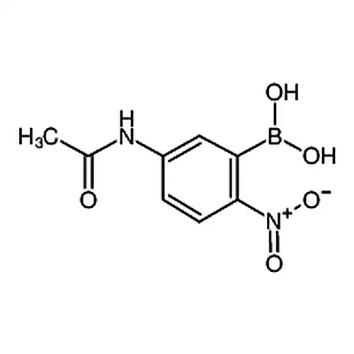 5-乙酰氨基-2-硝基苯基硼酸