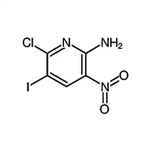 6-氯-5-碘-3-硝基吡啶-2-胺