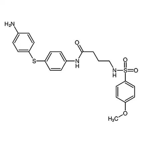 N-(4-((4-氨基苯基)硫代)苯基)-4-(4-甲氧基苯基磺酰胺基)丁酰胺