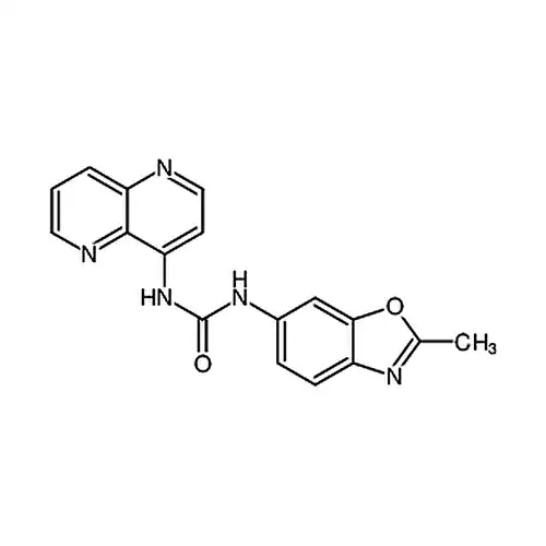1-(2-甲基苯并[d]恶唑-6-基)-3-(1,5-萘啶-4-基)脲
