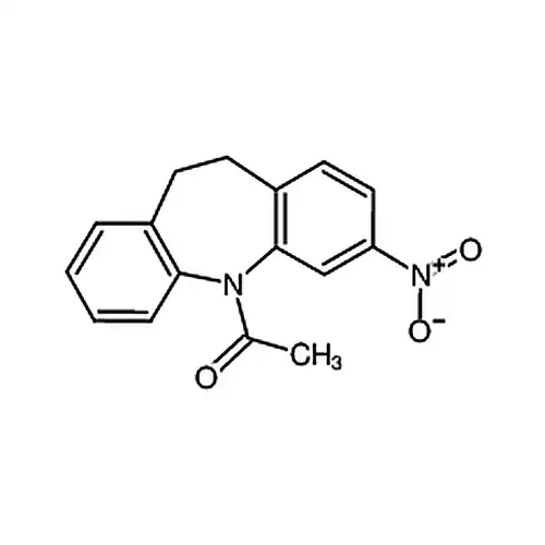 1-(3-硝基-10，11-二氢-5H-二苯并[b，f]氮杂卓-5-基)乙酮