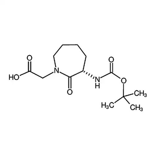 (S)-2-(3-((叔丁氧羰基)氨基)-2-氧代氮杂卓-1-基)乙酸