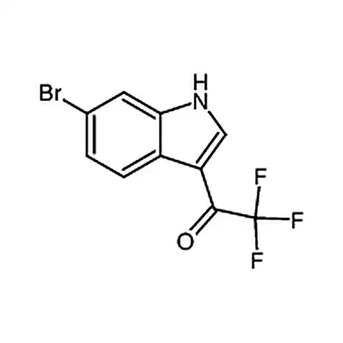 1-(6-溴-1H-吲哚-3-基)-2，2，2-三氟乙烷-1-酮