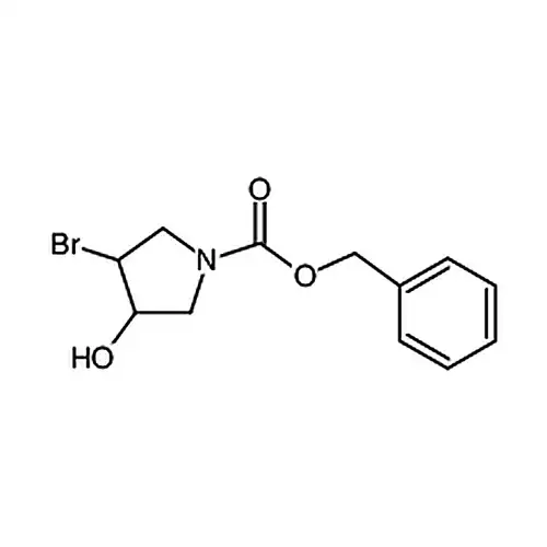 3-溴-4-羟基吡咯烷-1-羧酸苄酯