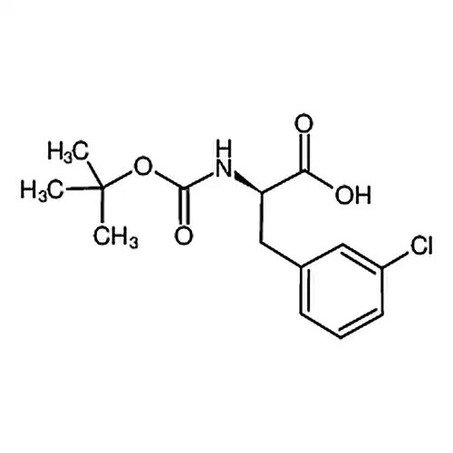 N-叔丁氧羰基-D-3-氯苯丙氨酸