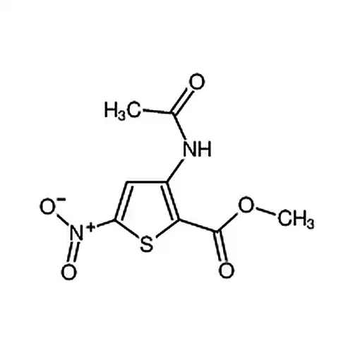 3-乙酰氨基-5-硝基-噻吩-2-甲酸甲酯