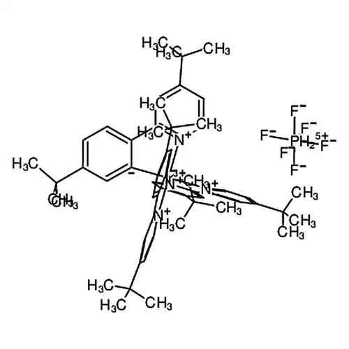 (4,4’-二叔丁基-2,2’-二吡啶基)-双-(4,5’-二叔丁基-2-苯基吡啶(-1H))-铱()III)六氟磷酸盐