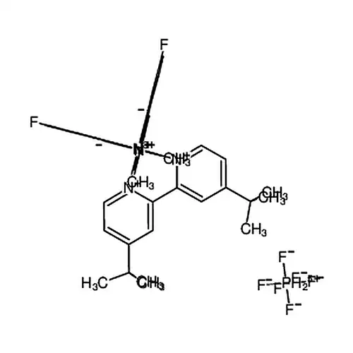 [4,4'-双(1,1-二甲基乙基)-2,2'-联吡啶基-ΚN,ΚN]双[5-氟-2-(5-甲基-2-吡啶基-ΚN)苯基ΚC]铱六氟磷酸