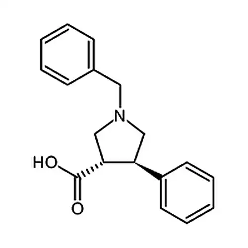 反式-1-苄基-4-苯基吡咯烷-3-羧酸