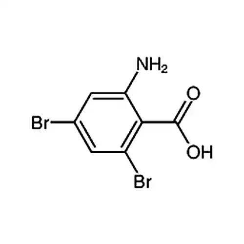2-氨基-4，6-二溴苯甲酸