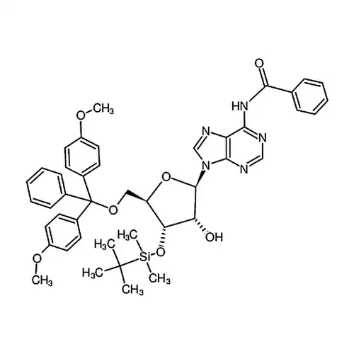 4'-DMTBS-5'-O-(4，4'-二甲氧基三苯甲基)-N6-苯甲酰基腺苷