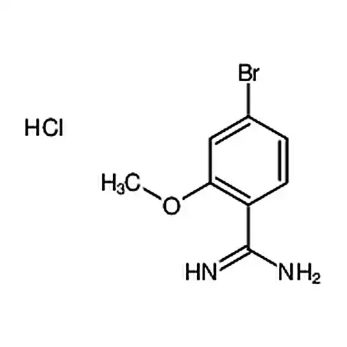 4-溴-2-甲氧基苯甲脒盐酸盐
