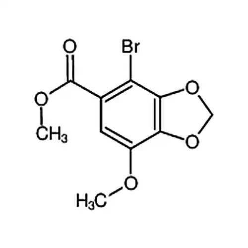 4-溴-7-甲氧基苯并[d] [1,3]二氧杂环戊烯-5-羧酸甲酯
