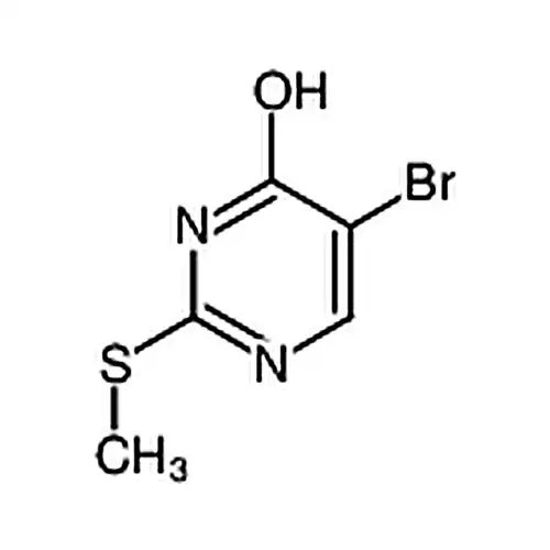 5-溴-2-(甲硫基)嘧啶-4(3H)-酮