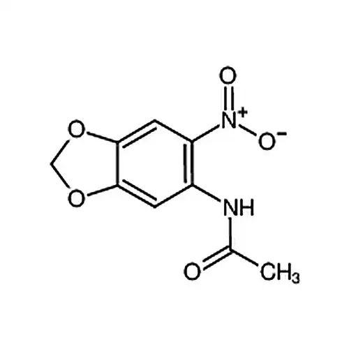 N-(6-硝基-1，3-苯并二恶-5-基)乙酰胺