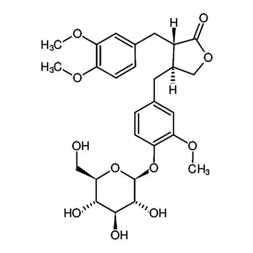 (3S,4S)-3-(3,4-二甲氧基苄基)-4-(3-甲氧基-4-(((2S,3R,4S,5S,6R)-3,4,5-三羟基-6-(羟甲基)四氢-2H-吡喃-2-基)氧基)苄基)二氢呋喃-2(3H)-酮