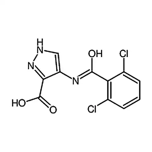 4-(2，6-二氯苯甲酰氨基)-1H-吡唑-3-羧酸