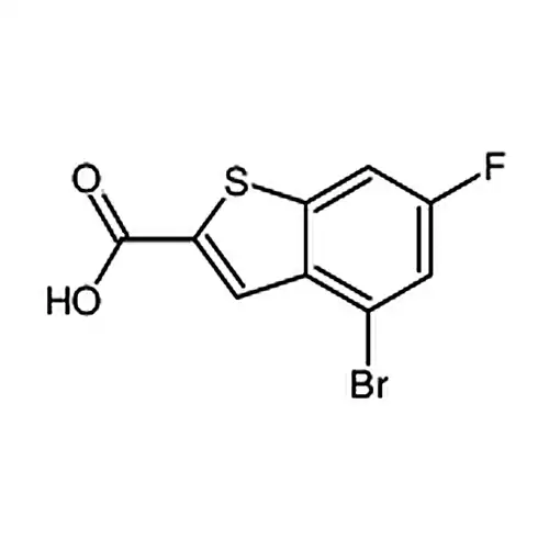 4-溴-6-氟苯并[b]噻吩-2-羧酸