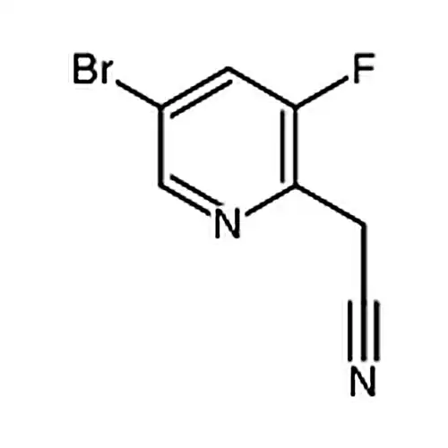 2-(5-溴-3-氟吡啶-2-基)乙腈