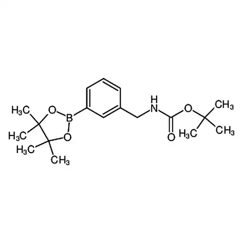 3-(4,4,5,5-四甲基-1,3,2-二氧硼杂环戊烷-2-基)苄基氨基甲酸叔丁酯