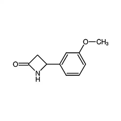 4-(3-甲氧基苯基)氮杂环丁烷-2-酮