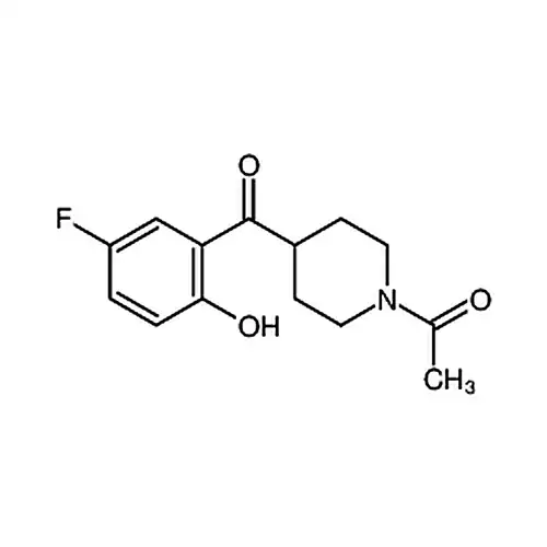 1-乙酰基-4-(5-氟-2-羟基苯甲酰基)哌啶