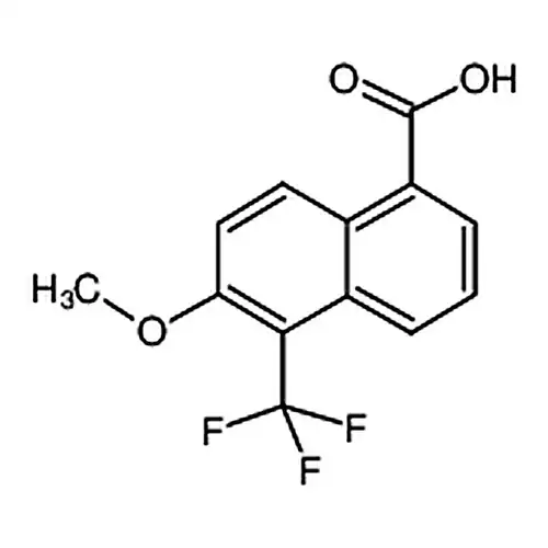 6-甲氧基-5-(三氟甲基)-1-萘甲酸