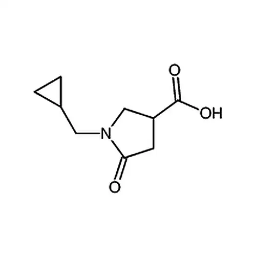 1-(环丙甲基)-5-氧代吡咯烷-3-甲酸