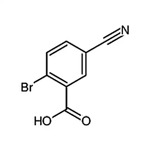 2-溴-5-氰基苯甲酸
